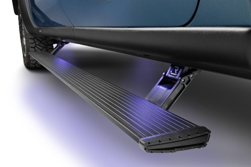 GMC Sierra Running Boards - AMP Research - PowerStep Xtreme - Black - `22-`25
